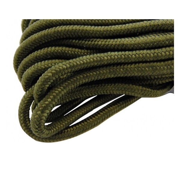 LINA 5mm 15m SURVIVAL OLIVE NYLONOWA