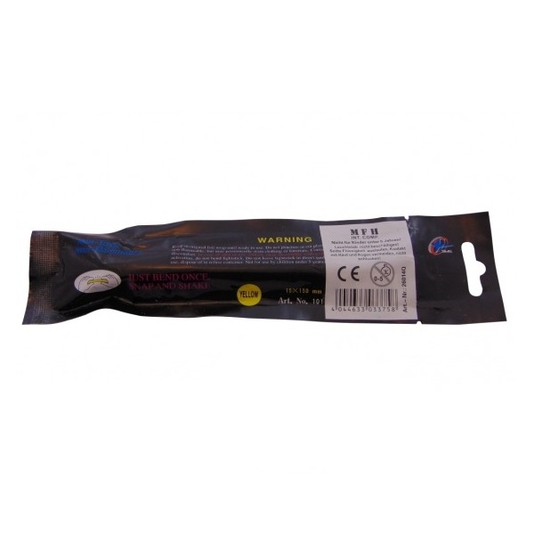ŚWIATŁO CHEMICZNE 15 CM ZÓŁTE MFH