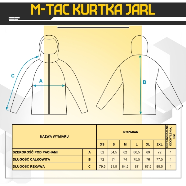 Kurtka Jarl M-Tac