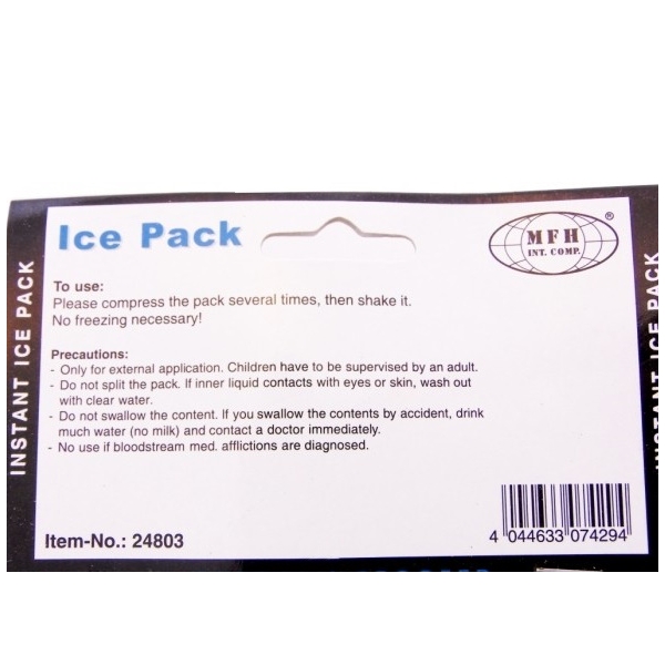 ICE COLD PACKA 100g MFH SUCHY LÓD