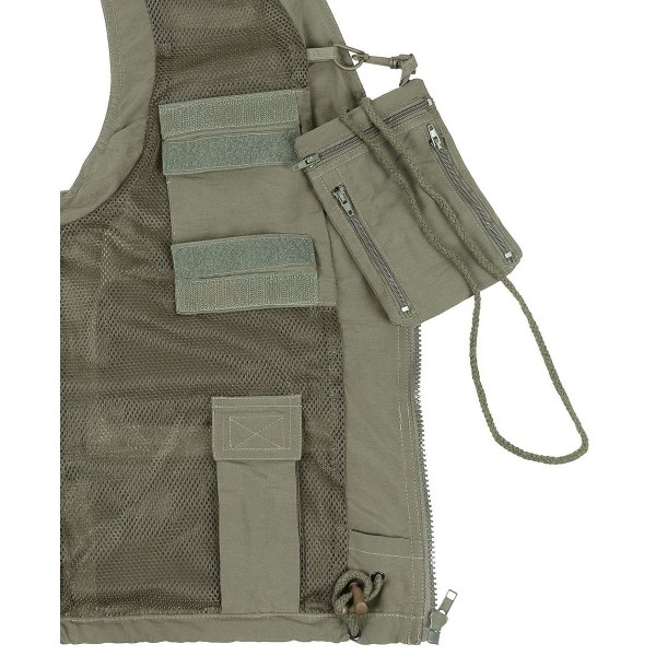 Kamizelka US Microfaser oliwkowa, MFH, ocieplana, wojskowa, wielowarstwowa