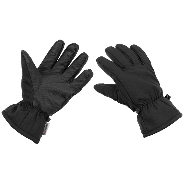 Rękawice Soft Shell 3M Thinsulate czarne
