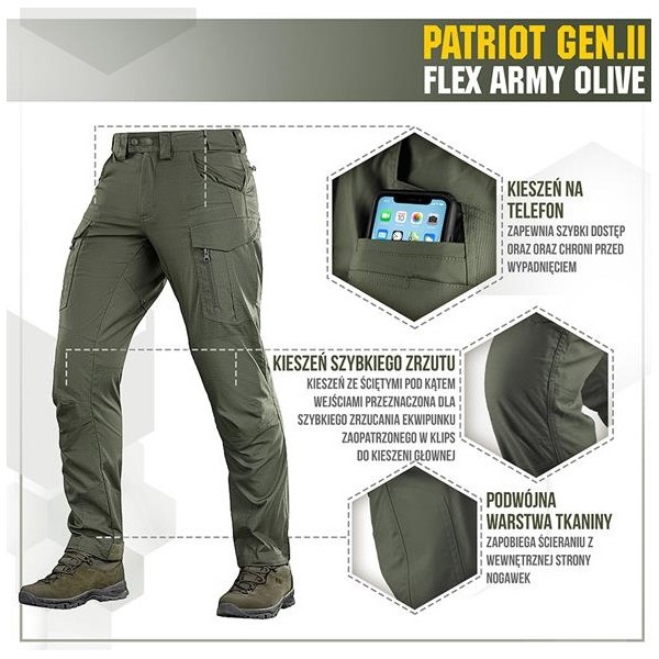 Spodnie taktyczne Patriot Gen II