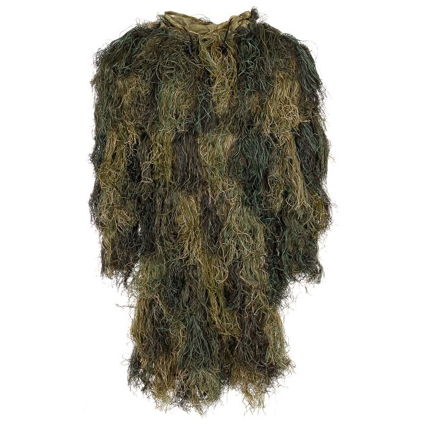 strój maskujący płaszcz ghillie woodland