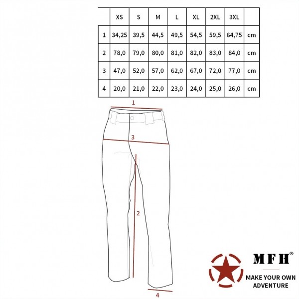 Spodnie US  BDU khaki wzmocnienia na kolanach i pośladkach