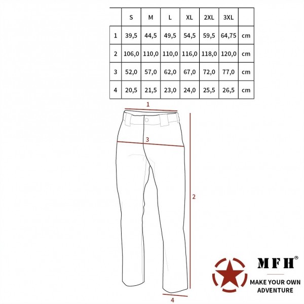Spodnie US Kampfhose Rip Stop HDT camo FG wzmocnienia na kolanach i pośladkach