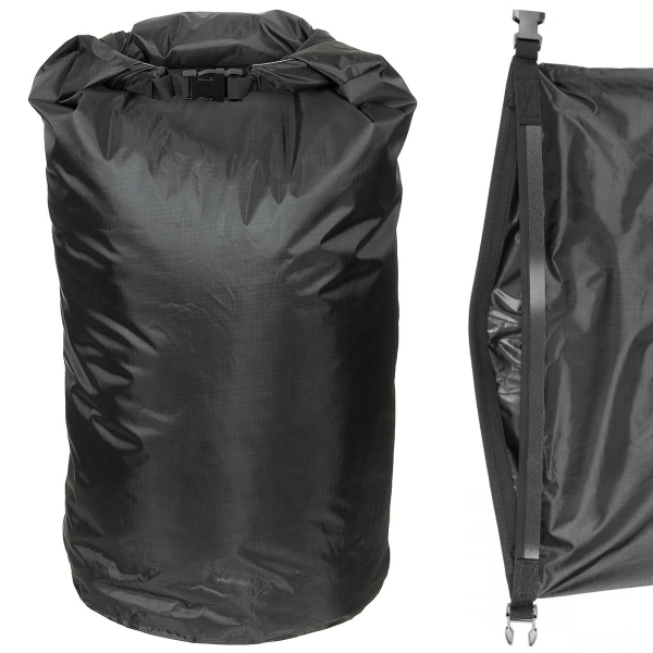 Duża torba wodoodporna 110 l czarna
