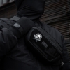 M-Tac Naszywka No Knife - No Life 3D PVC Black/White
