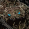 M-Tac Naszywka Tiger Eyes Laser Cut Multicam/Blue