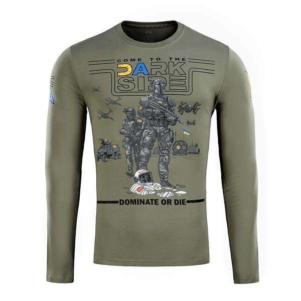 M-Tac Bluza UA Side Z Długim Rękawem Light Olive