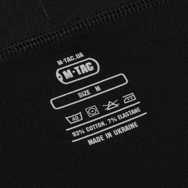 M-Tac Bokserki Męskie Cotton Stretch Boxer Briefs Black