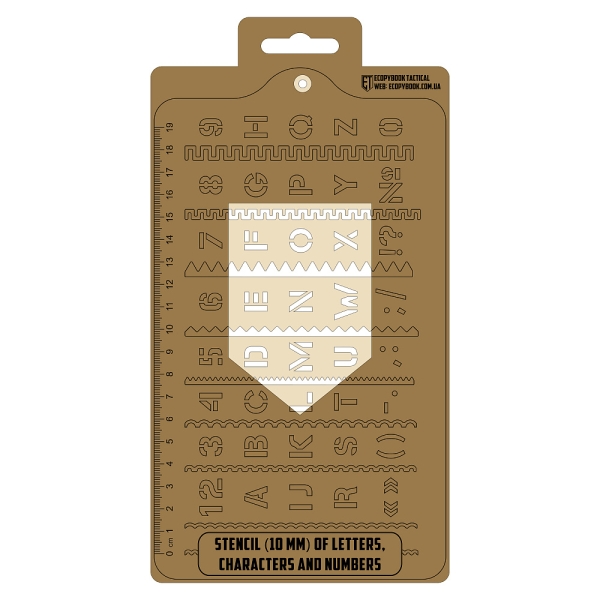 Ecopybook Tactical Szablon Symboli NATO Color M-Tac