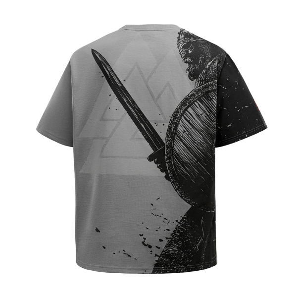 M-Tac Koszulka Warrior Light Grey Oversize