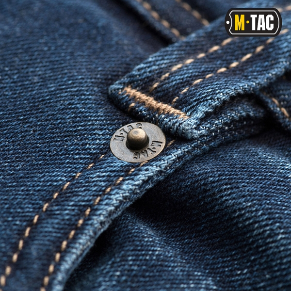 M-Tac Spodnie Dżinsowe Tactical Gen.I Regular Fit Dark Denim