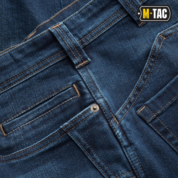 M-Tac Spodnie Dżinsowe Tactical Gen.I Regular Fit Dark Denim