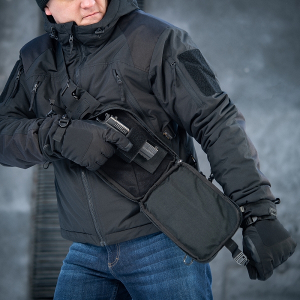 Torba Na Ramię M-Tac Sling Pistol Bag Elite Black