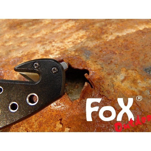 NÓŻ RATOWNICZY SKŁADANY FOX Outdoor MAŁY