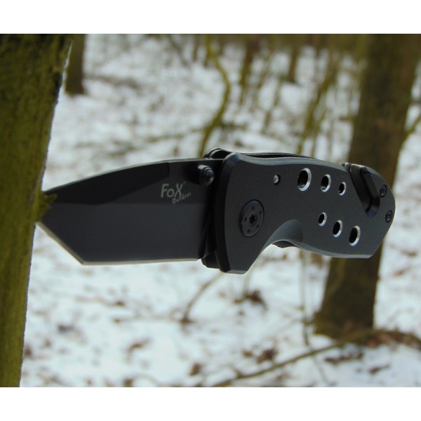 NÓŻ RATOWNICZY SKŁADANY FOX Outdoor MAŁY
