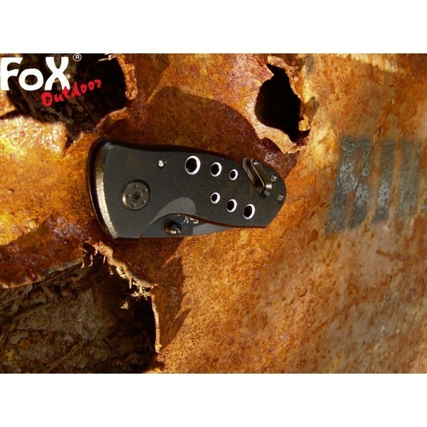 NÓŻ RATOWNICZY SKŁADANY FOX Outdoor MAŁY