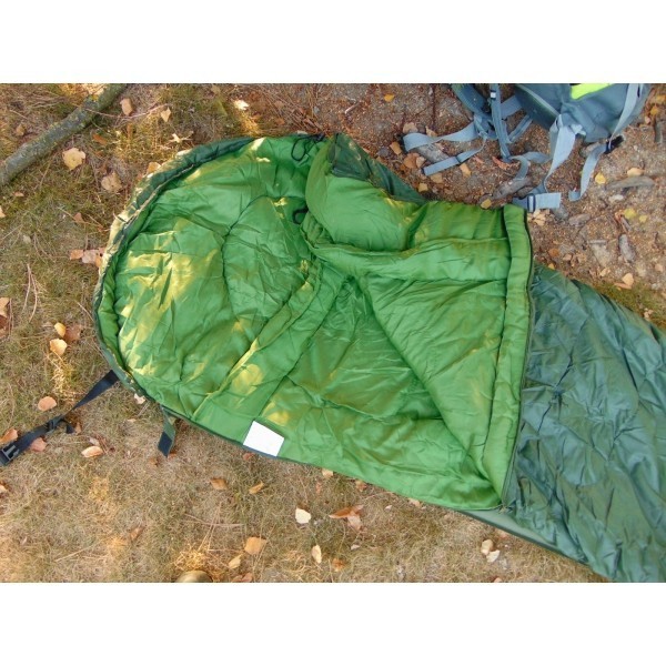 GRUBY ŚPIWÓR FOX OUTDOOR 450g/m2 ZIELONY
