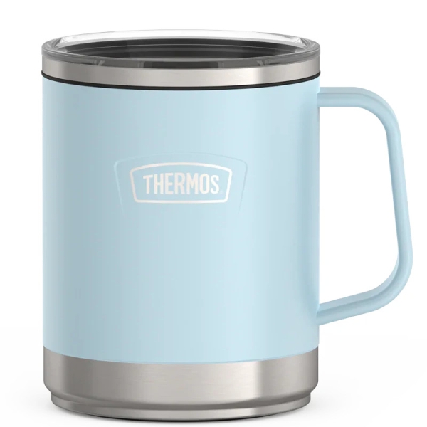 Termokubek THERMOS ICON pastelowy niebieski z uchwytem