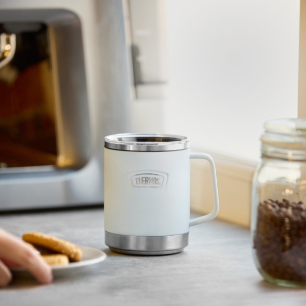Termokubek THERMOS ICON pastelowy niebieski z uchwytem