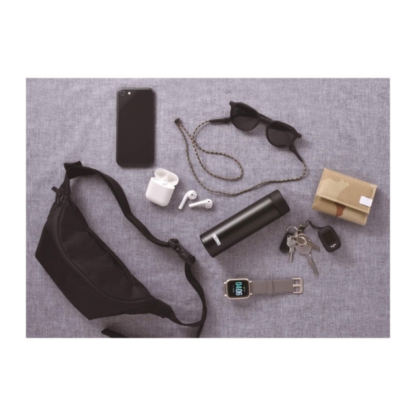 Kieszonkowy termokubek THERMOS czarny 150 ml